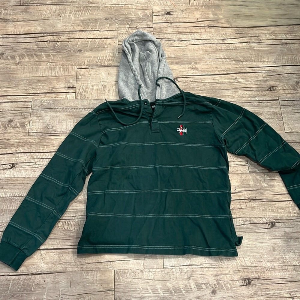 Stussy Hooded Heavy Jersey